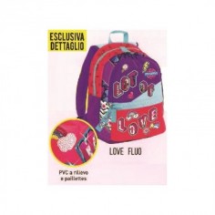 Zaino Mitama Plus Girl Love Fluo