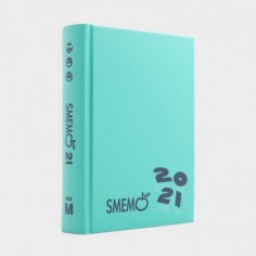 SMEMO 16 MESI 2021 CM 11X15 VERDE LOGO BLU
