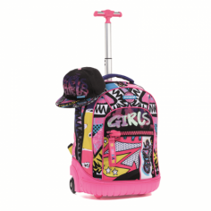 ZAINO TROLLEY RUN PAILLETTES GIRL – GIRL [COD.63447]