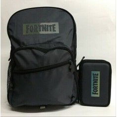 ZAINO FORTNITE + ASTUCCIO 3 ZIP BACKPACK SCUOLA 2020/2021