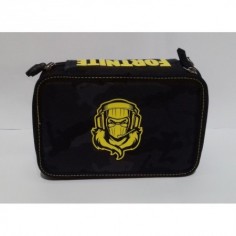 ASTUCCIO CORREDO 3 ZIP FORTNITE CON STAMPA GIALLA