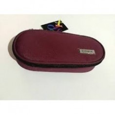 COMIX ASTUCCIO OVALE ORGANIZZATO ALL OVER ROSSO BORDEAUX