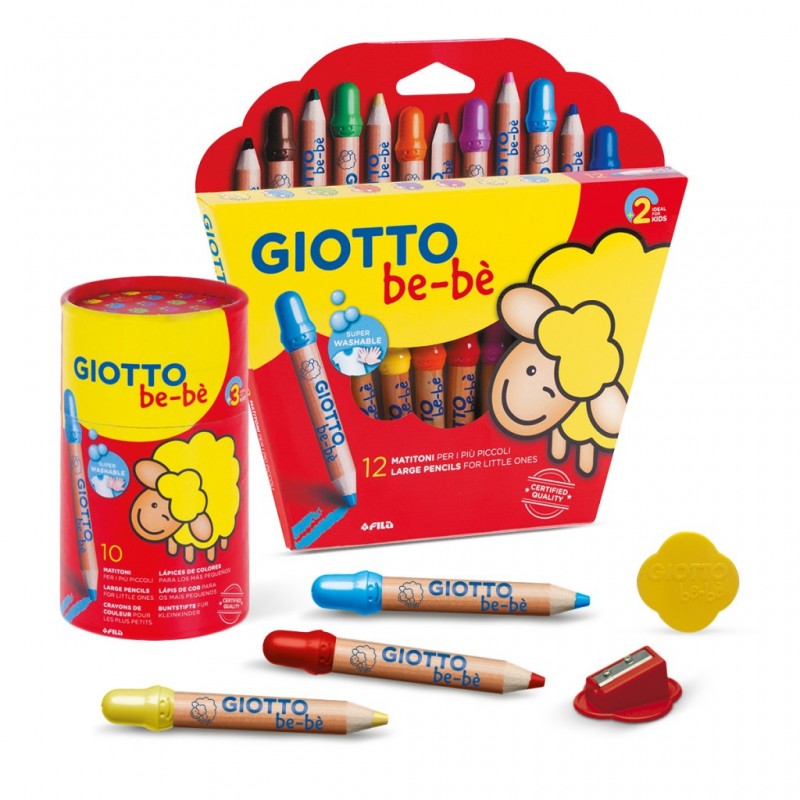 Giotto be-bè Matitoni: per i piccoli con idee giganti. Giotto be-bè Matitoni: per i piccoli con idee giganti.