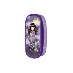 ASTUCCIO pencil case OVALE scuola GORJUSS santoro CATCH A FALLING STAR organizzato 384GJ15 around VIOLA
