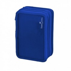 ASTUCCIO CORREDO COLLEGE A TRE ZIP BLU NAVY
