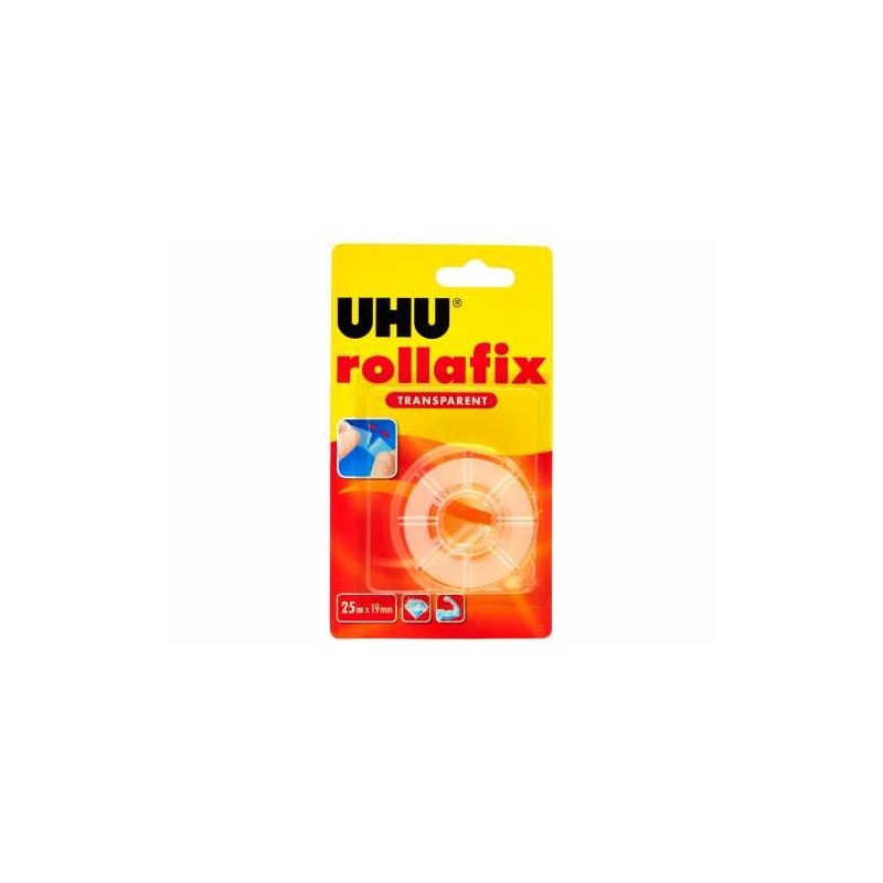 UHU Rollafix ricarica trasparente - nastro adesivo UHU Rollafix ricarica trasparente - nastro adesivo