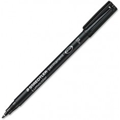 PENNARELLO LUMOCOLOR PUNTA F 318-9 NERO (COLORE NERO)