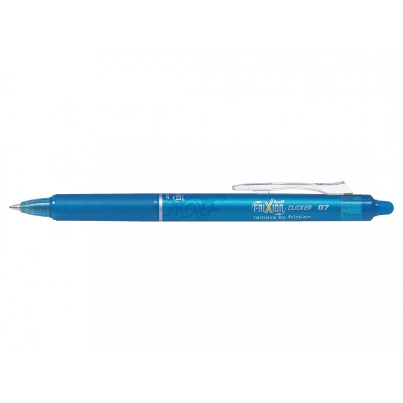 FriXion Ball Clicker 0.7 - Roller inchiostro Gel - Azzurro - Punta Media FriXion Ball Clicker 0.7 - Roller inchiostro Gel - Azzurro - Punta Media