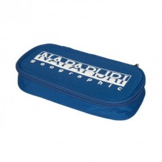 ASTUCCIO NAPAPIJRI HAPPY PEN ORGANIZER SKYDIVER BLUE POLIESTERE