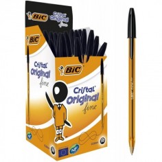 Bic Cristal Original Fine Penna a Punta Fine da 0.8 mm