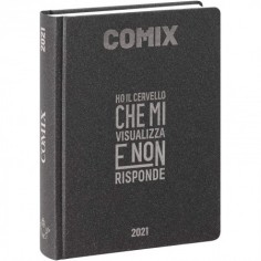 Comix - Diario 2020/2021 16 Mesi - Charcoal - Standard