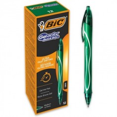 BIC Gel-ocity Quick Dry Penne Gel Con Punta Media - Colore verde