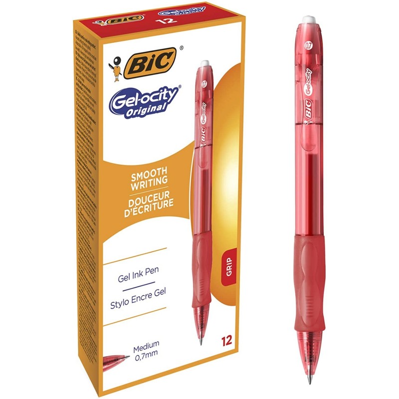 Bic Velocity Gel - Penna con Punta Media a Gel Bic Velocity Gel - Penna con Punta Media a Gel