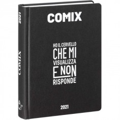 Comix - Diario 2020/2021 16 Mesi - Black&White - Standard