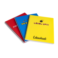 COLOURBOOK MAXI QUADERNO SPIRALATO CLASSIC GAME 1R CONF. 4 QUADERNI FANTASIA ASS.