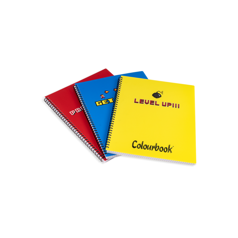 COLOURBOOK MAXI QUADERNO SPIRALATO CLASSIC GAME 1R CONF. 4 QUADERNI FANTASIA ASS. COLOURBOOK MAXI QUADERNO SPIRALATO CLASSIC GAME 1R CONF. 4 QUADERNI FANTASIA ASS.