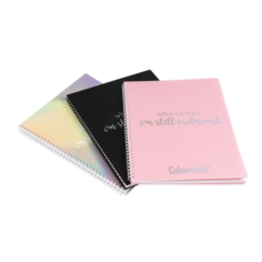 COLOURBOOK MAXI QUADERNO SPIRALATO IRIDESCENT 1R CONF. 4 QUADERNI FANTASIA ASS.