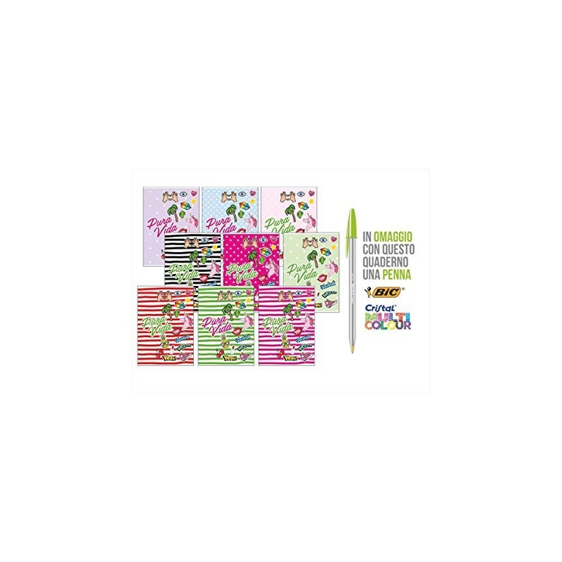 MAXI QUADERNI COLOURBOOK “PURA VIDA” 1R MAXI QUADERNI COLOURBOOK “PURA VIDA” 1R