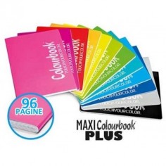 MAXI QUADERNI PLUS COLOURBOOK 100 GR. SPILL. 1R CONF. 12 QUADERNI