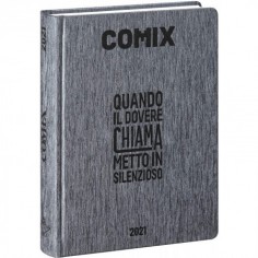 Comix - Diario 2020/2021 16 Mesi - Gear black - Standard