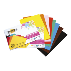 BLOCCO DA DISEGNO D4 ALBUM A COLORI COLOURBOOK 220gr.