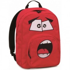 ZAINO - SEVEN INVICTA - OLLIE PACK PLAIN - 17/18 - TAGLIA UNICA - ROSSO
