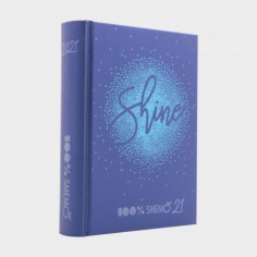 SMEMORANDA 16 MESI 2021 CM 11X15 SPECIAL SHINE LOGO BLU